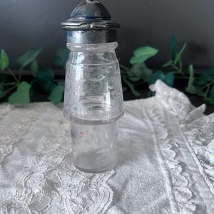 Antique Roger's Bros Silver Plated Condiment mustard dispenser