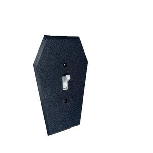 Gothic Coffin Shaped toggle Light Switch Cover