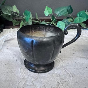 Vintage Silverplated Sugar and Creamer Cup set of 2 Art S Co