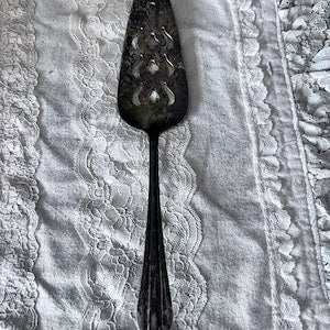 Vintage Silver Plate Cake Pie server