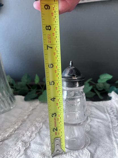 Antique Roger's Bros Silver Plated Condiment mustard dispenser