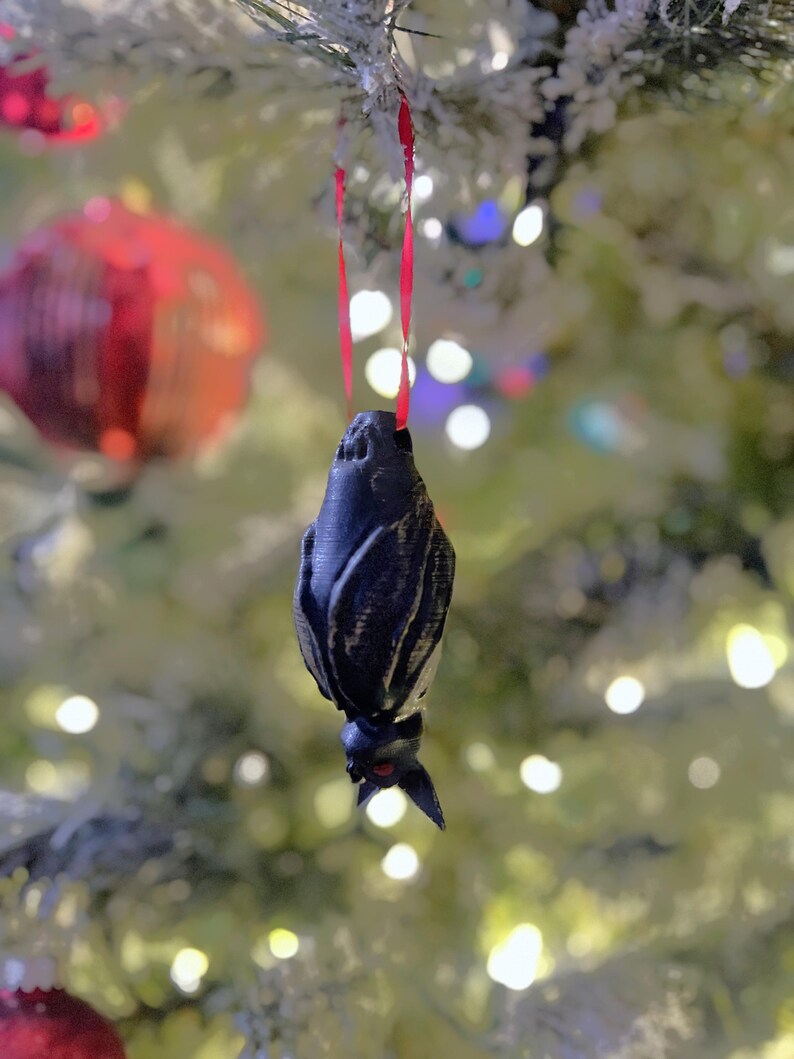 Gothic Christmas Tree Ornaments
