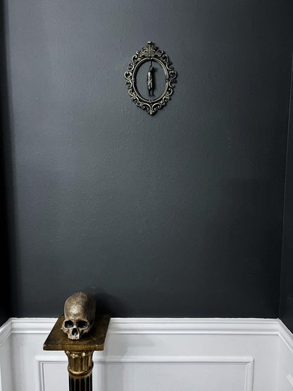 Gothic Framed Hanging Man wall decor