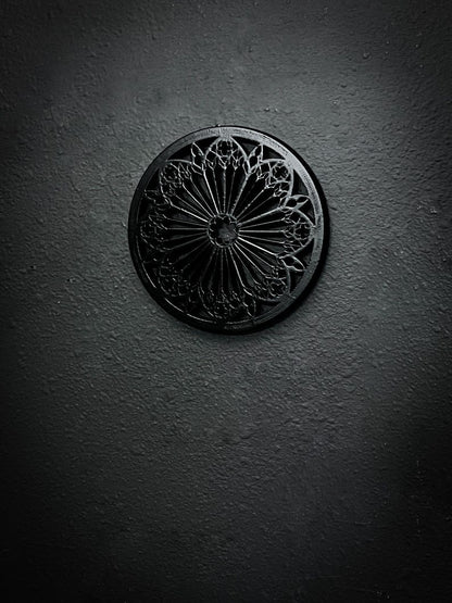 Gothic Wall Art Wall Hanging Rosette Decor