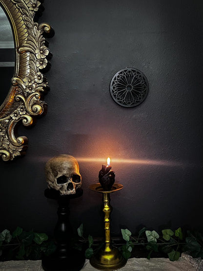Gothic Wall Art Wall Hanging Rosette Decor