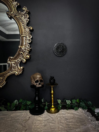 Gothic Wall Art Wall Hanging Rosette Decor