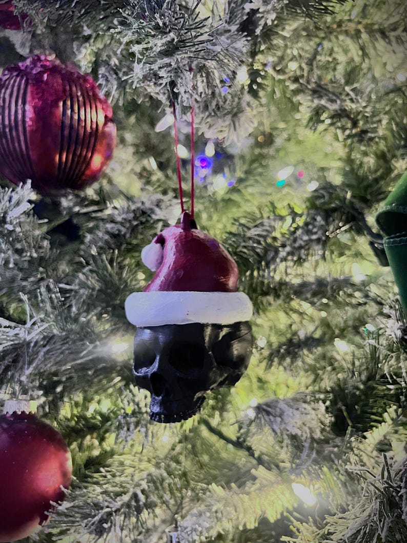 Gothic Christmas Tree Ornaments