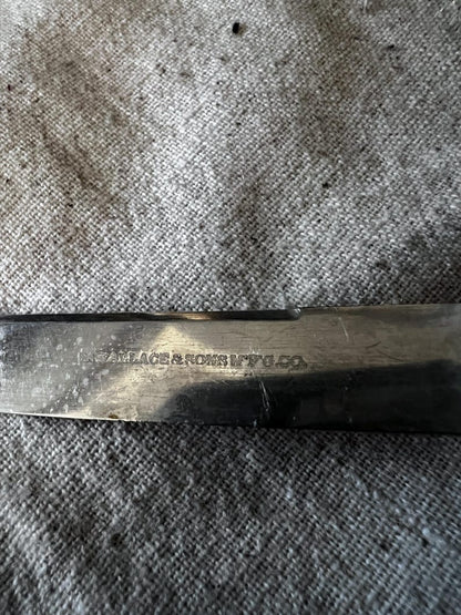 Vintage Wallace and Sons MFG Co. Silver plate Fruit Knife