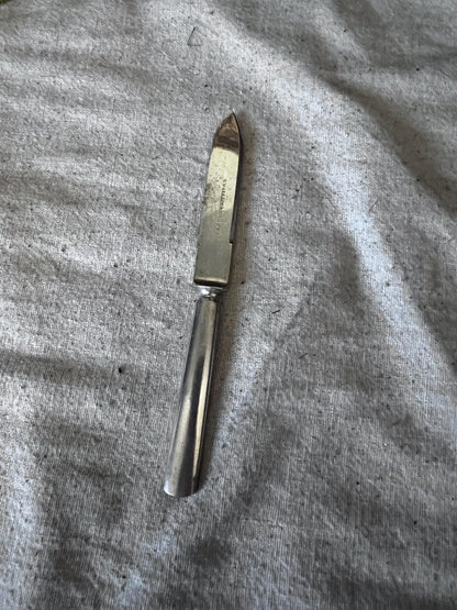 Vintage Wallace and Sons MFG Co. Silver plate Fruit Knife