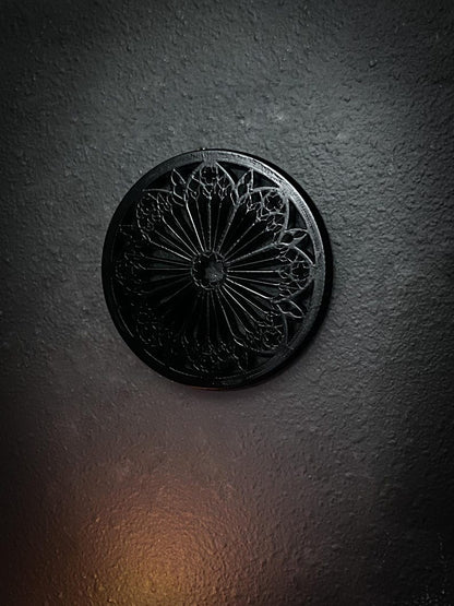 Gothic Wall Art Wall Hanging Rosette Decor