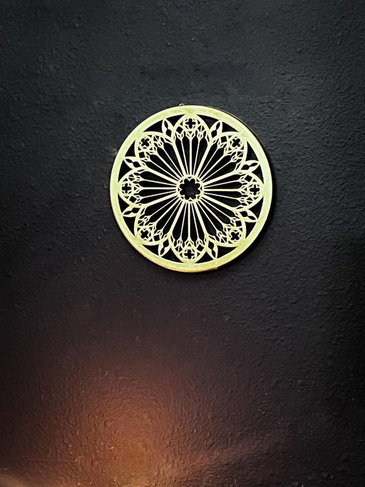 Gothic Wall Art Wall Hanging Rosette Decor