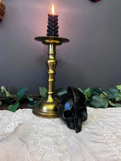 Asymmetrical Skull Decor