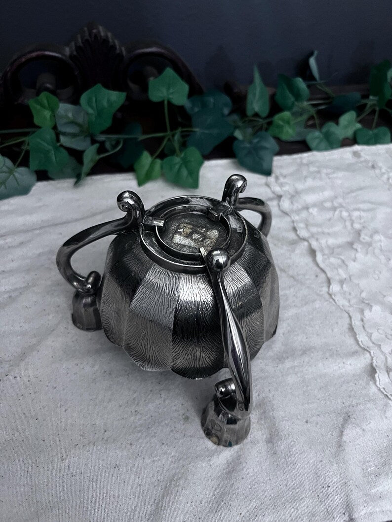Vintage Flower shaped 4 candle holder - Made in Italy