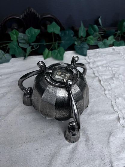 Vintage Flower shaped 4 candle holder - Made in Italy