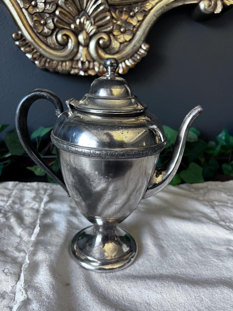Vintage, Oxford Silver Plate SBPM 4177C Coffee, or Tea Pot