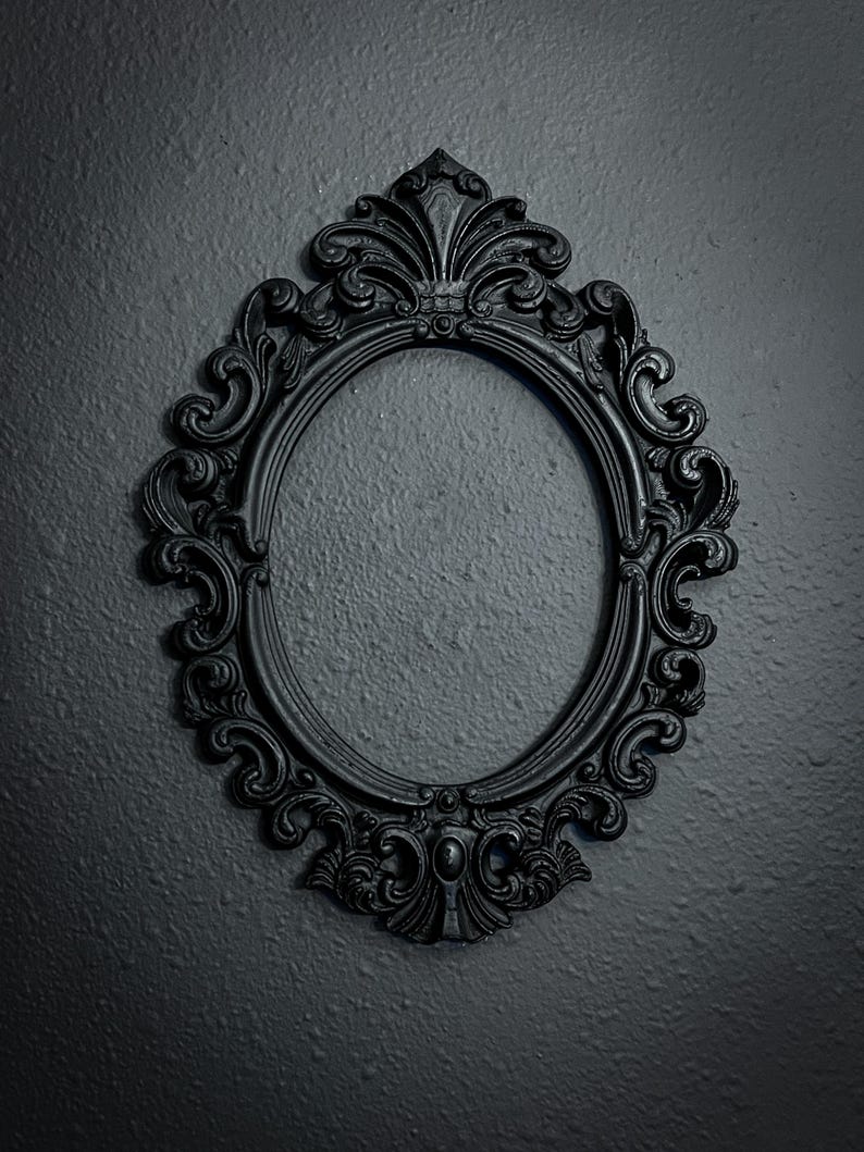 Gothic Ornate Frame Wall Decor