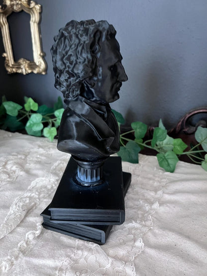 CLEARANCED Edgar Allan Poe Bust