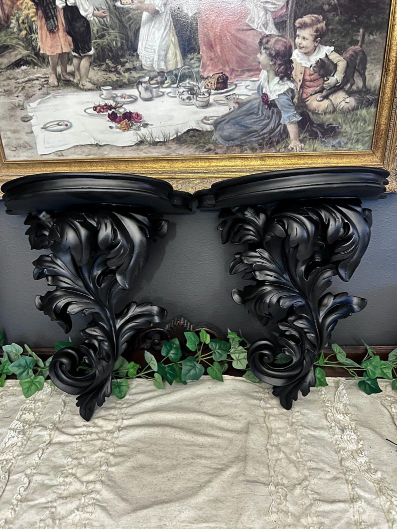 X-Large Ornate Baroque Wall Sconce - Set of 2