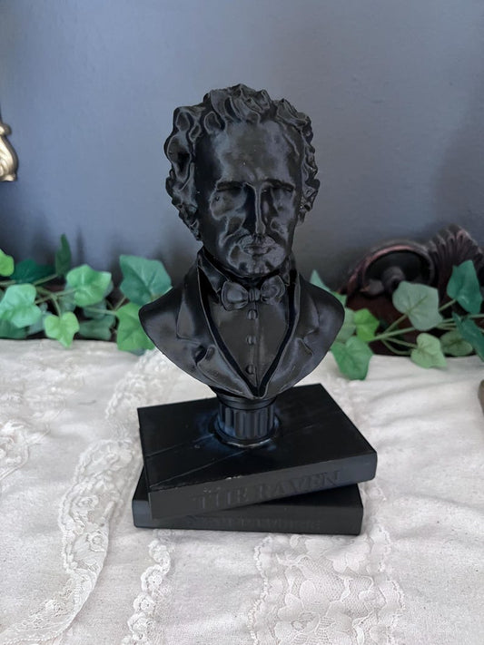 CLEARANCED Edgar Allan Poe Bust