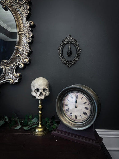 Gothic Framed Hanging Bat Wall Decor