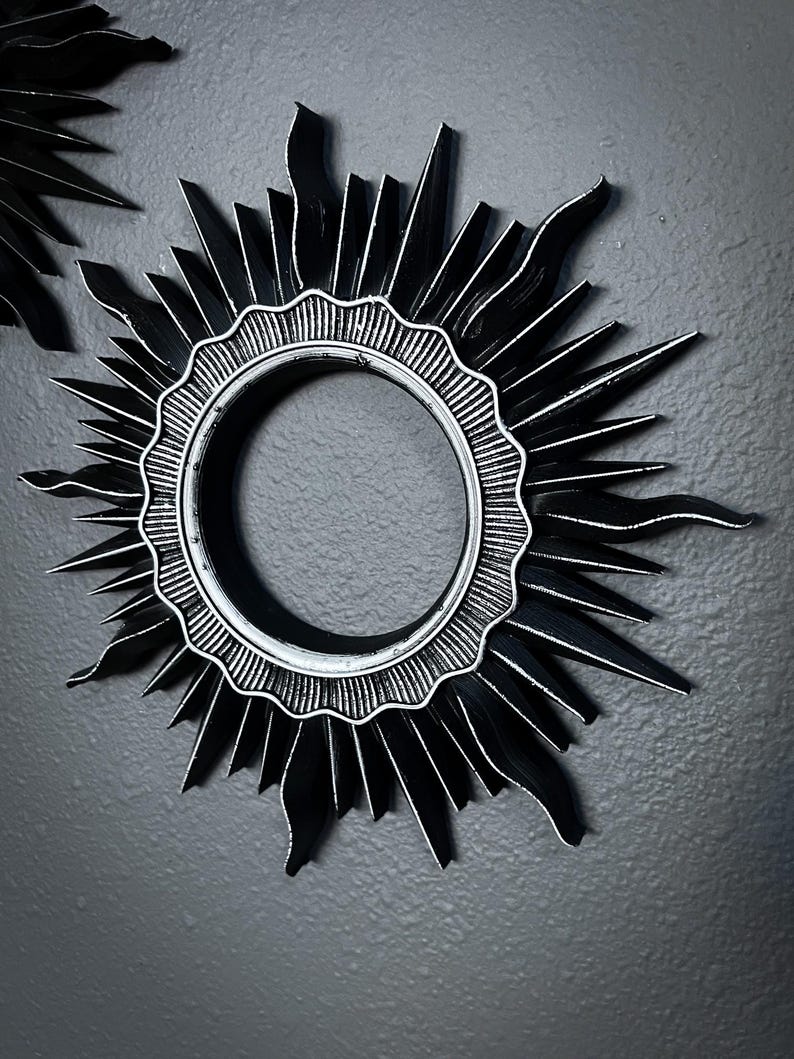 X-Large Sunburst Frame Wall Art