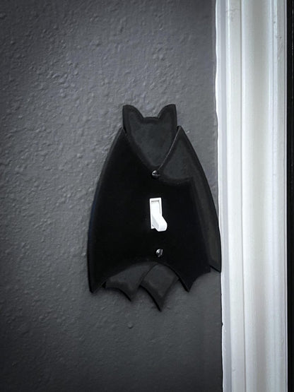 Hanging Bat Shaped toggle Light Switch Cover