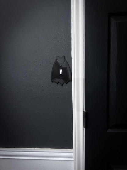 Hanging Bat Shaped toggle Light Switch Cover