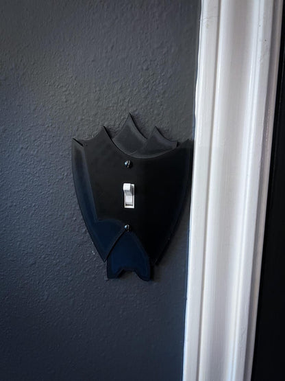 Hanging Bat Shaped toggle Light Switch Cover