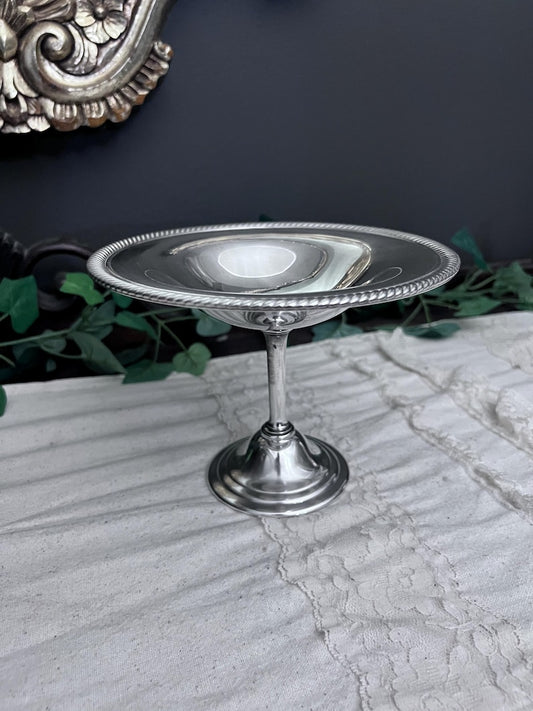 Vintage WM Rogers Pedestal Candy Serving Bowl